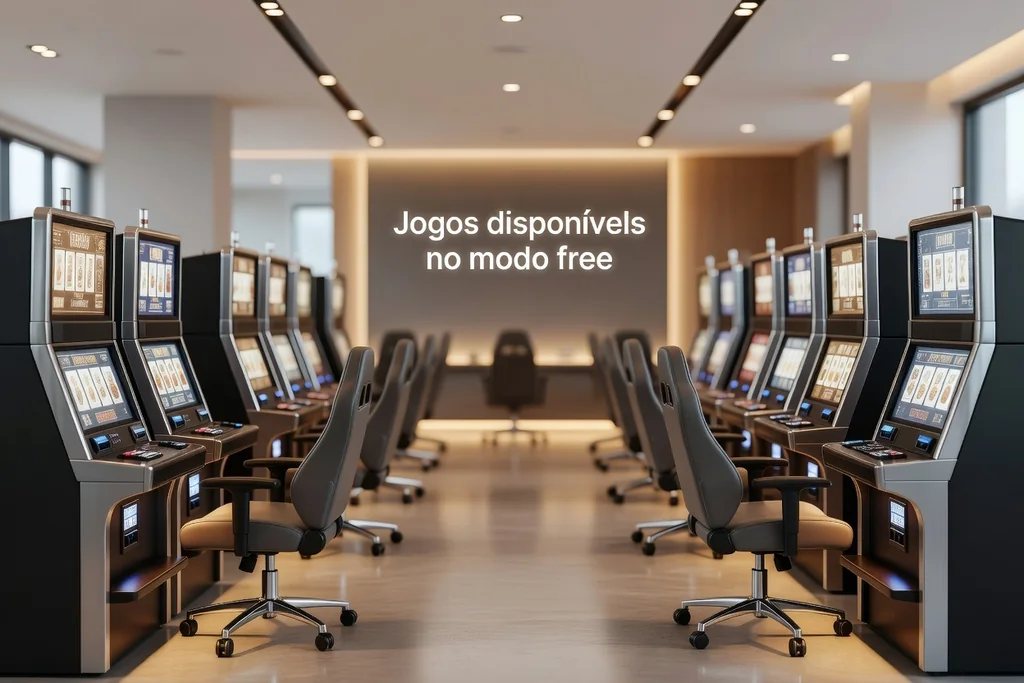 Jogos disponíveis no modo free