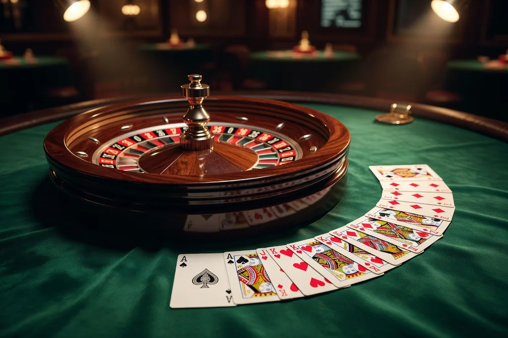 Póquer e outros jogos de mesa